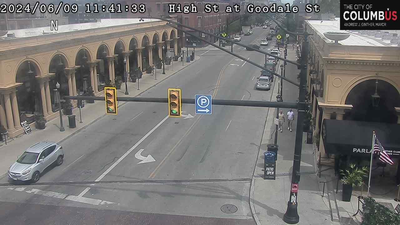 Traffic Cam Park Street District: City of Columbus) High St at Goodale St