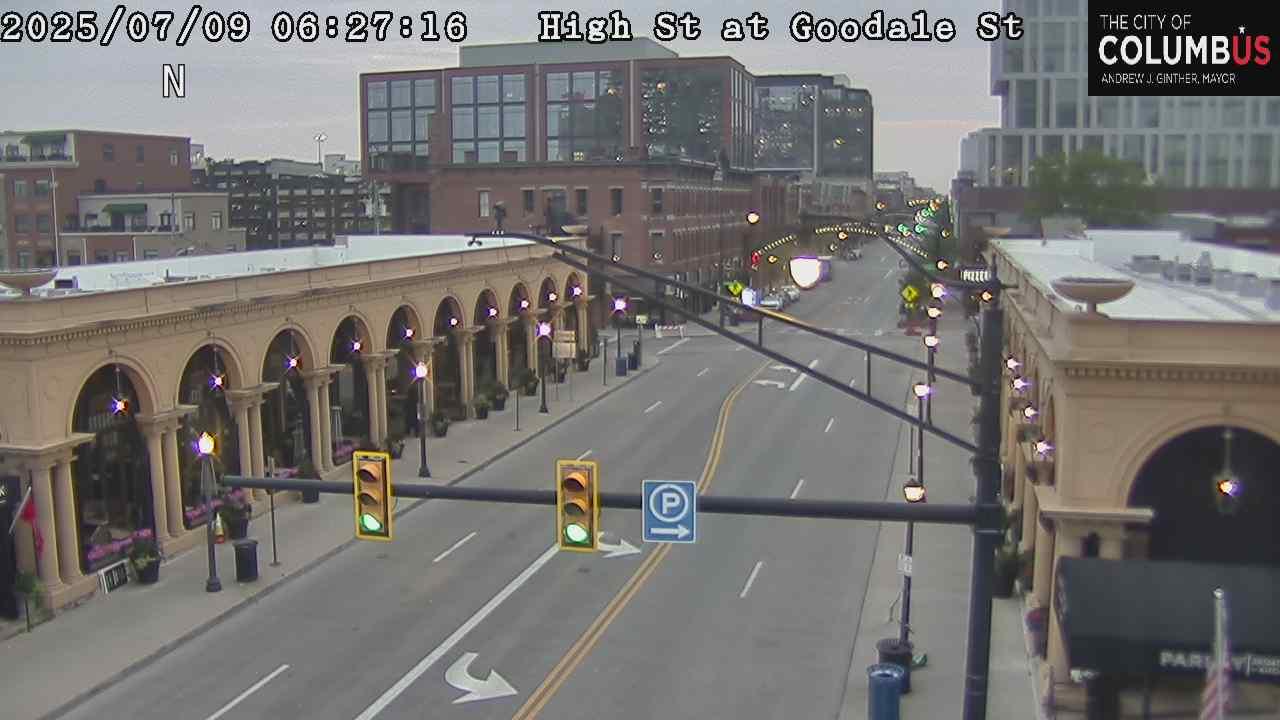 Traffic Cam Park Street District: City of Columbus) High St at Goodale St