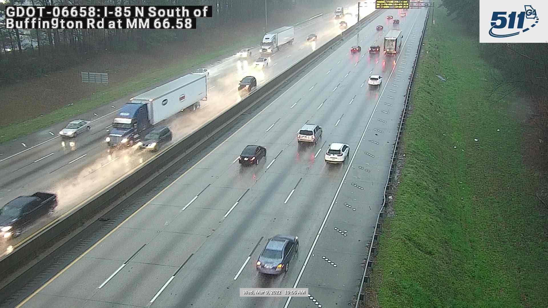 Traffic Cam Union City: GDOT-CAM-