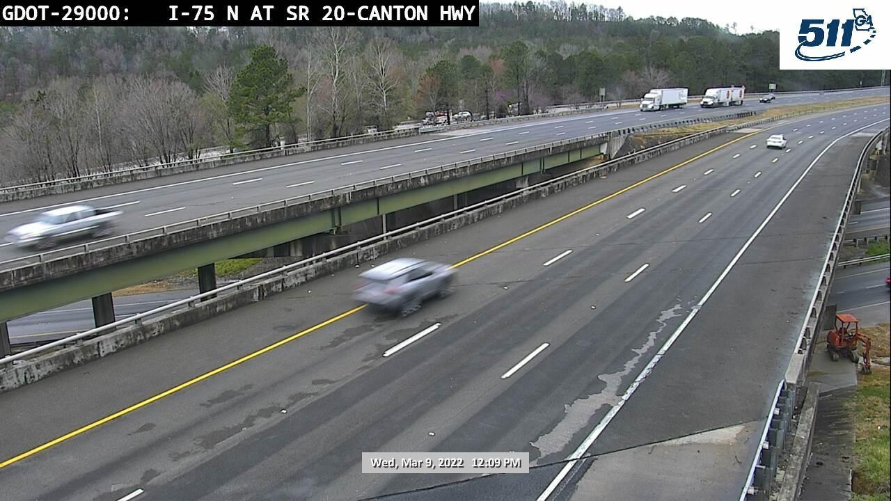 Traffic Cam Rowland Spring: GDOT-CAM-I--