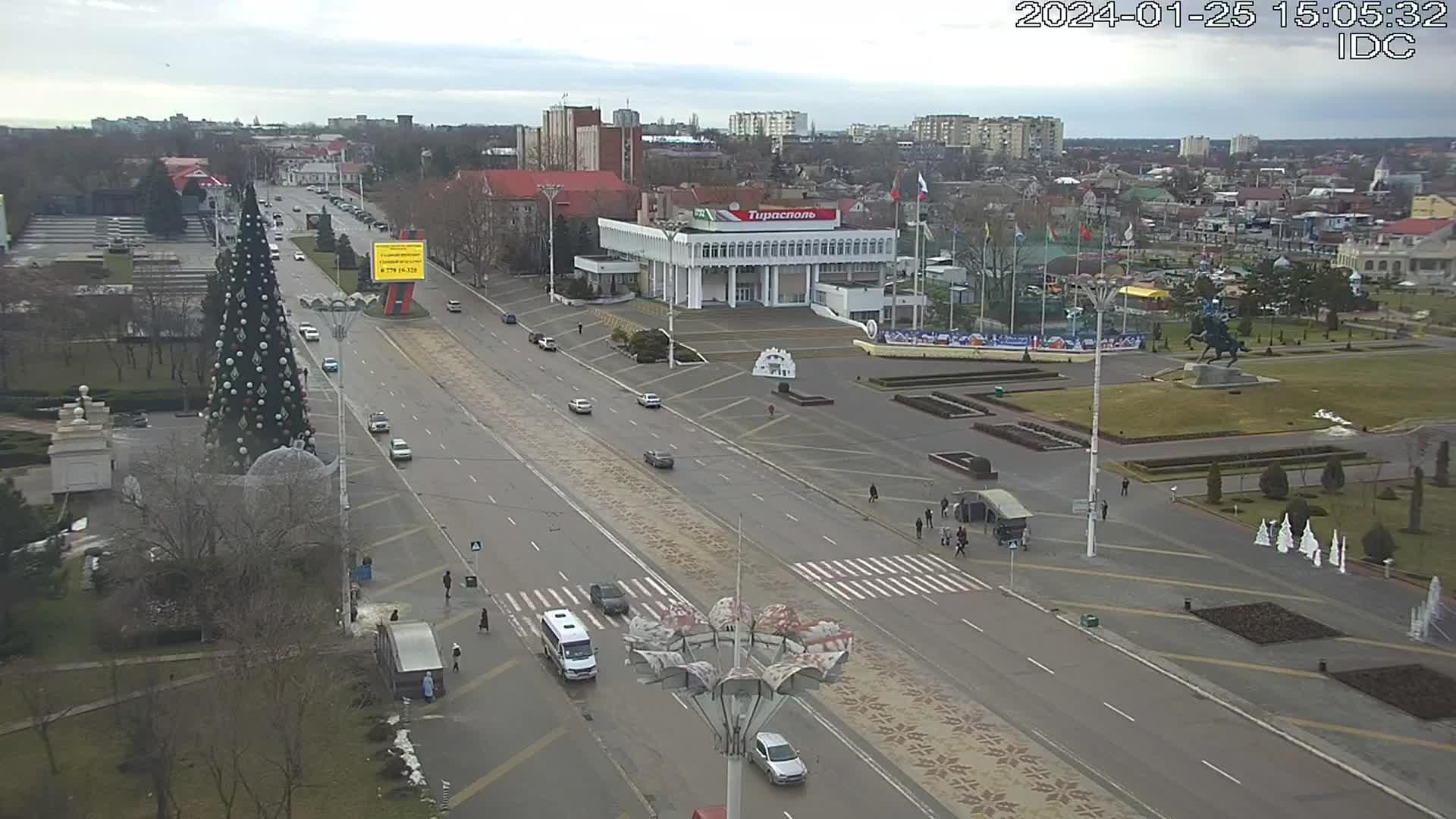 Tiraspol: Остановка Площадь Суворова