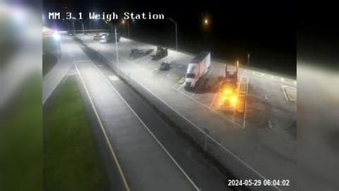 Traffic Cam Beulah: I10 @ 3.1 EB Weigh Station
