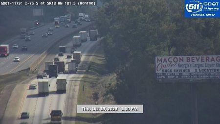 Traffic Cam Forsyth: GDOT-CAM-I-75-185-S--1