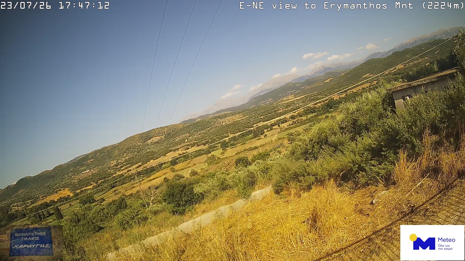 Traffic Cam Municipal Unit of Olenia › East: West Achaea - Mount Erymanthos