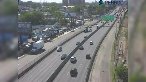 Traffic Cam South Philadelphia: I-76 @ MM 346.7 (VARE AVE)