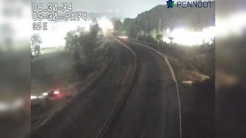 Traffic Cam Holly Heights: US 30 @ PA 74 CARSLIE AVE EXIT