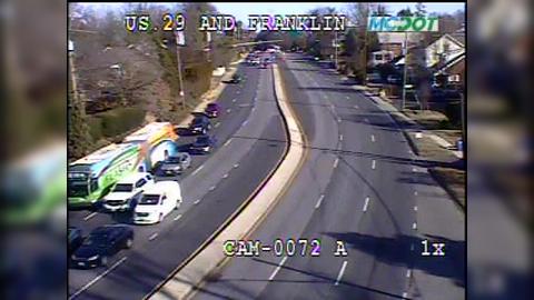 Traffic Cam Seven Oaks: Colesville Rd (US 29) at Franklin Ave