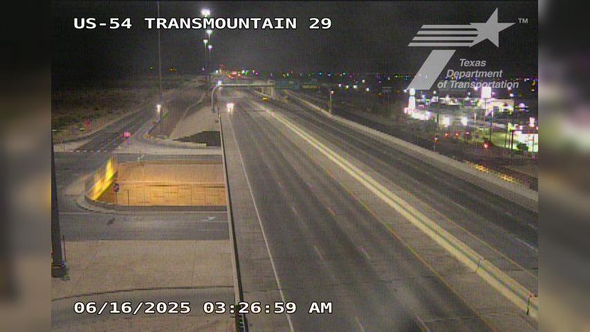 Traffic Cam El Paso › North: US-54 @ TransMountain