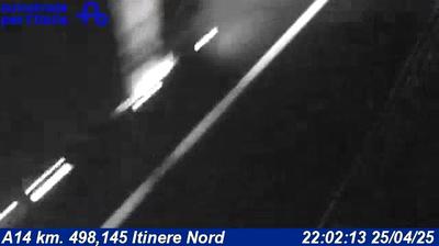 Preview delle webcam di Serracapriola: A14 km. 498,145 Itinere Nord