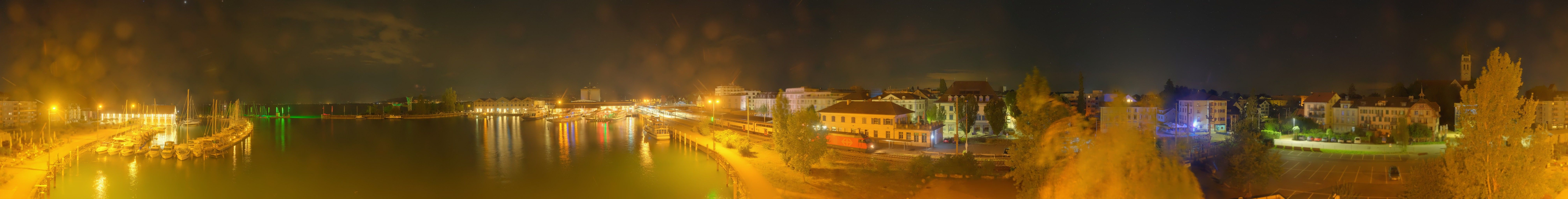 Im Bahnhof: Hafen Romanshorn