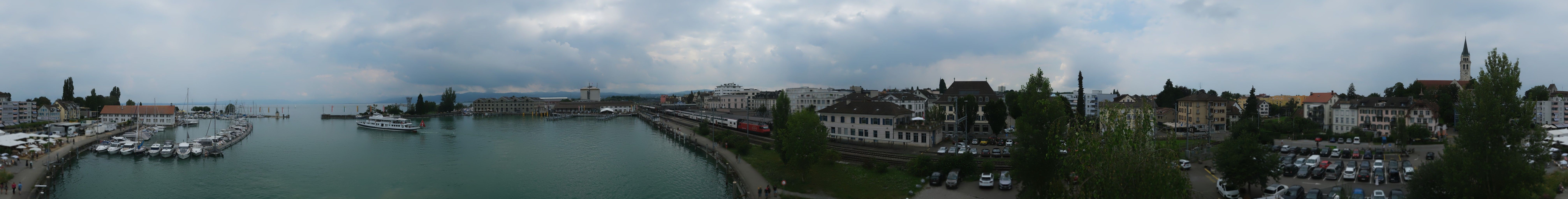 Im Bahnhof: Hafen Romanshorn