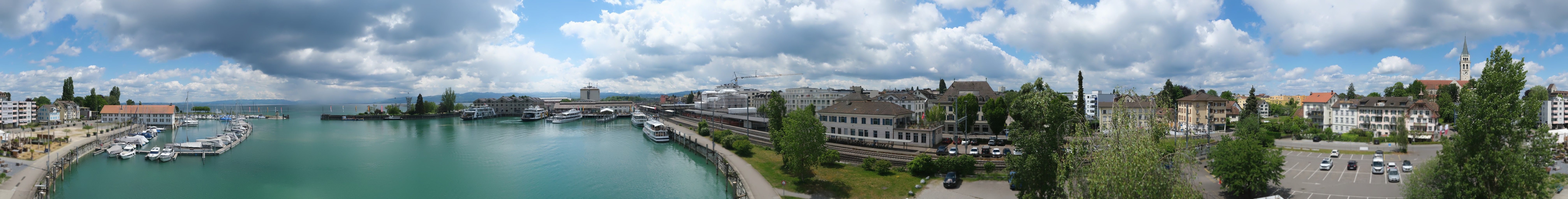 Romanshorn: Im Bahnhof: Hafen Romanshorn