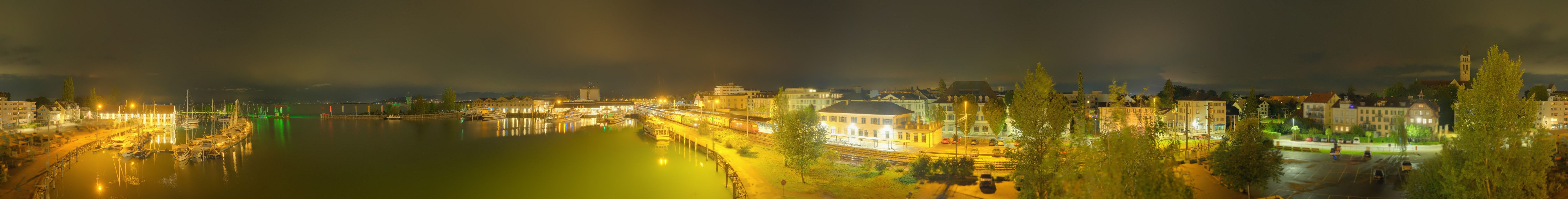 Im Bahnhof: Hafen Romanshorn