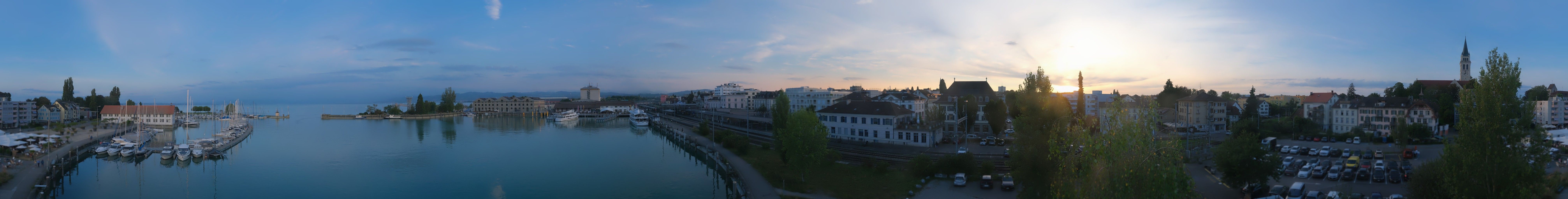 Im Bahnhof: Hafen Romanshorn