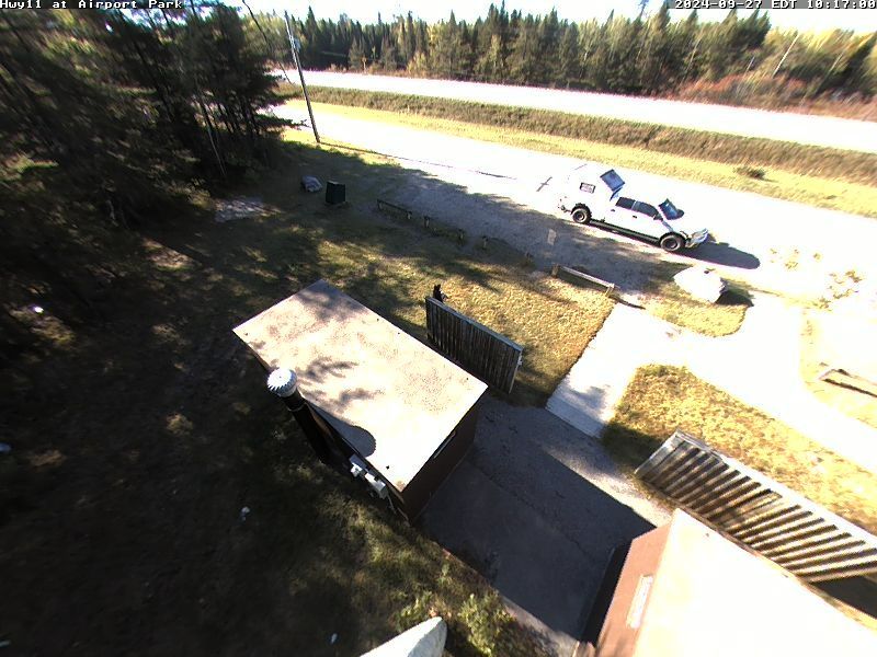 Traffic Cam Iroquois Falls: Highway 11 at Airport Park