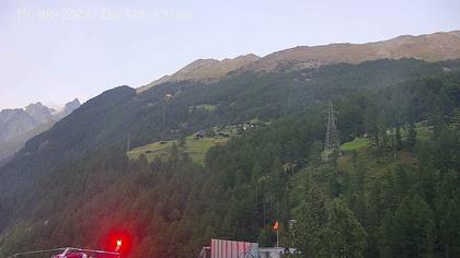 Riederalp: Air Zermatt - Heliport