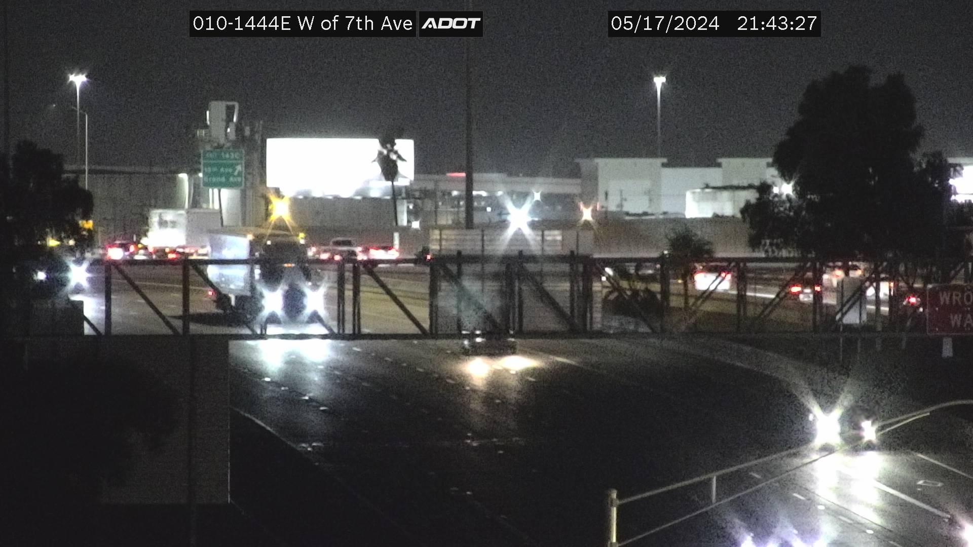 Traffic Cam Phoenix: I-10W and 7th Ave