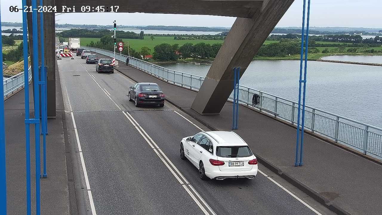 Traffic Cam Rudkobing › West: Langeland Bridge
