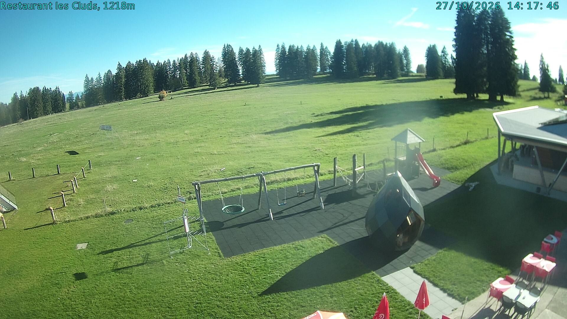 Bullet › Südosten: Restaurant des Cluds - Camping Les Cluds