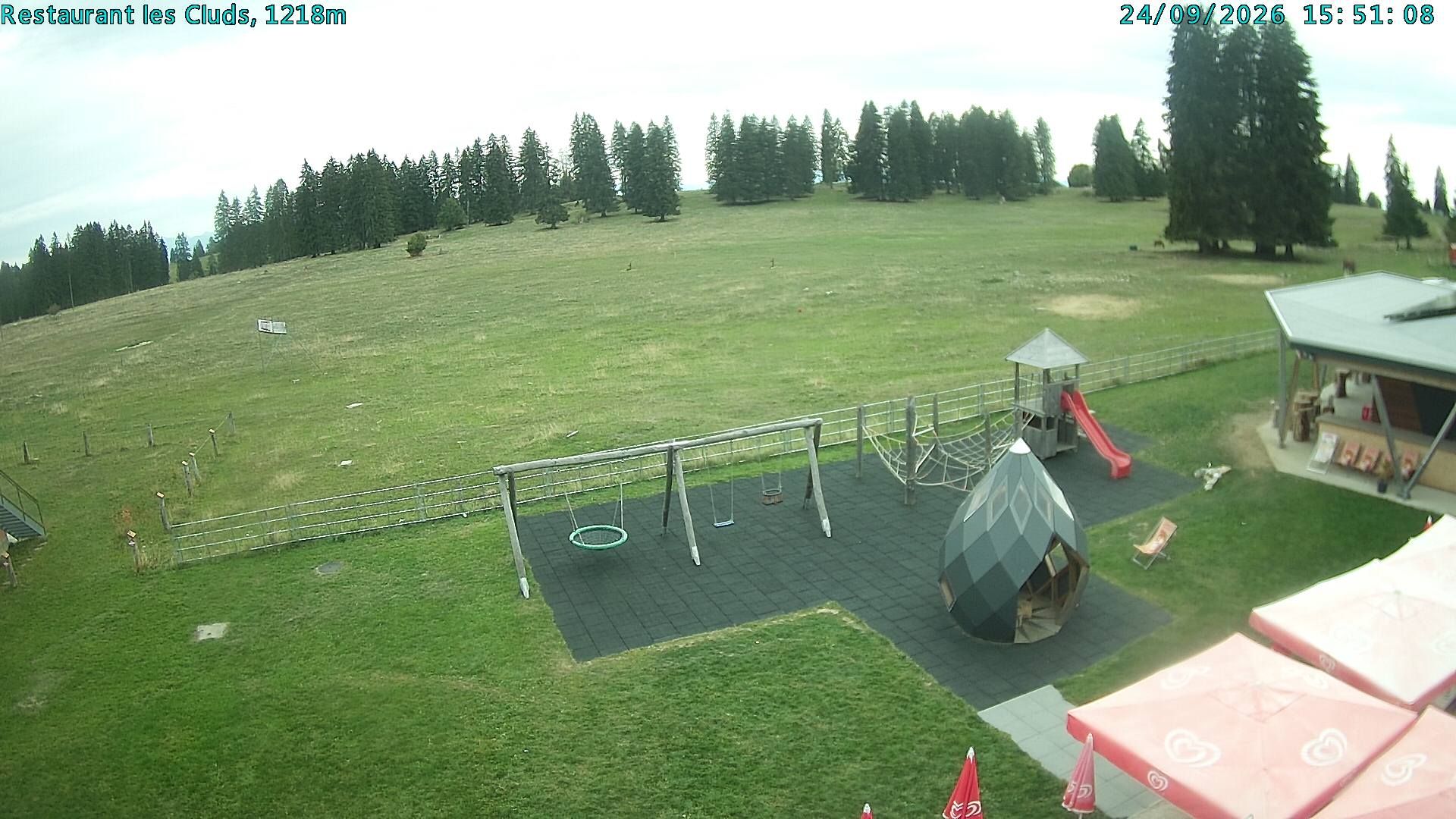 Bullet › Südosten: Restaurant des Cluds - Camping Les Cluds