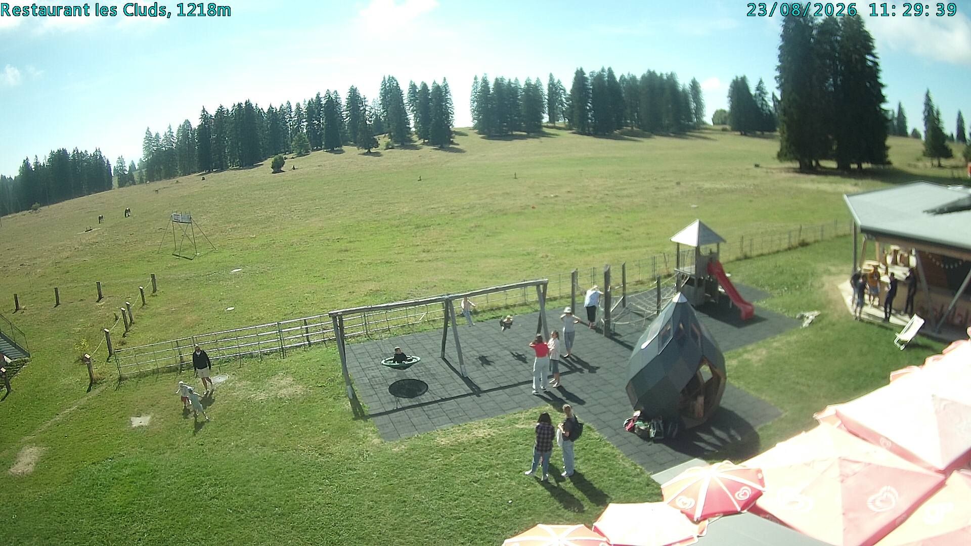 Bullet › Südosten: Restaurant des Cluds - Camping Les Cluds