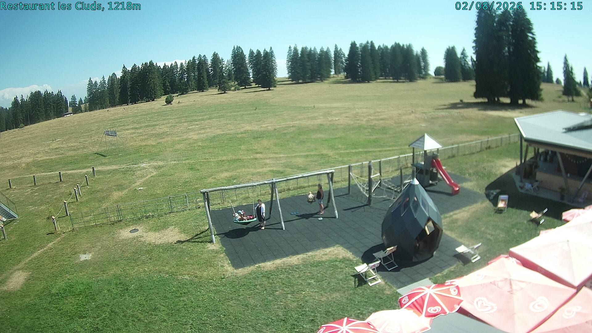 Bullet › Südosten: Restaurant des Cluds - Camping Les Cluds