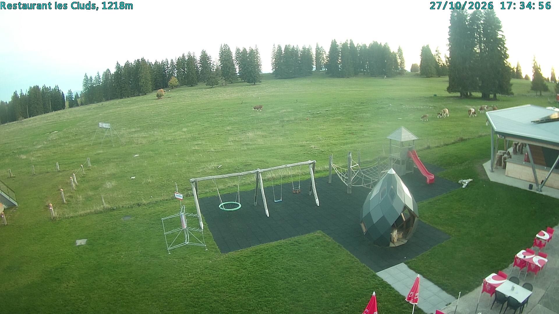 Bullet › Südosten: Restaurant des Cluds - Camping Les Cluds