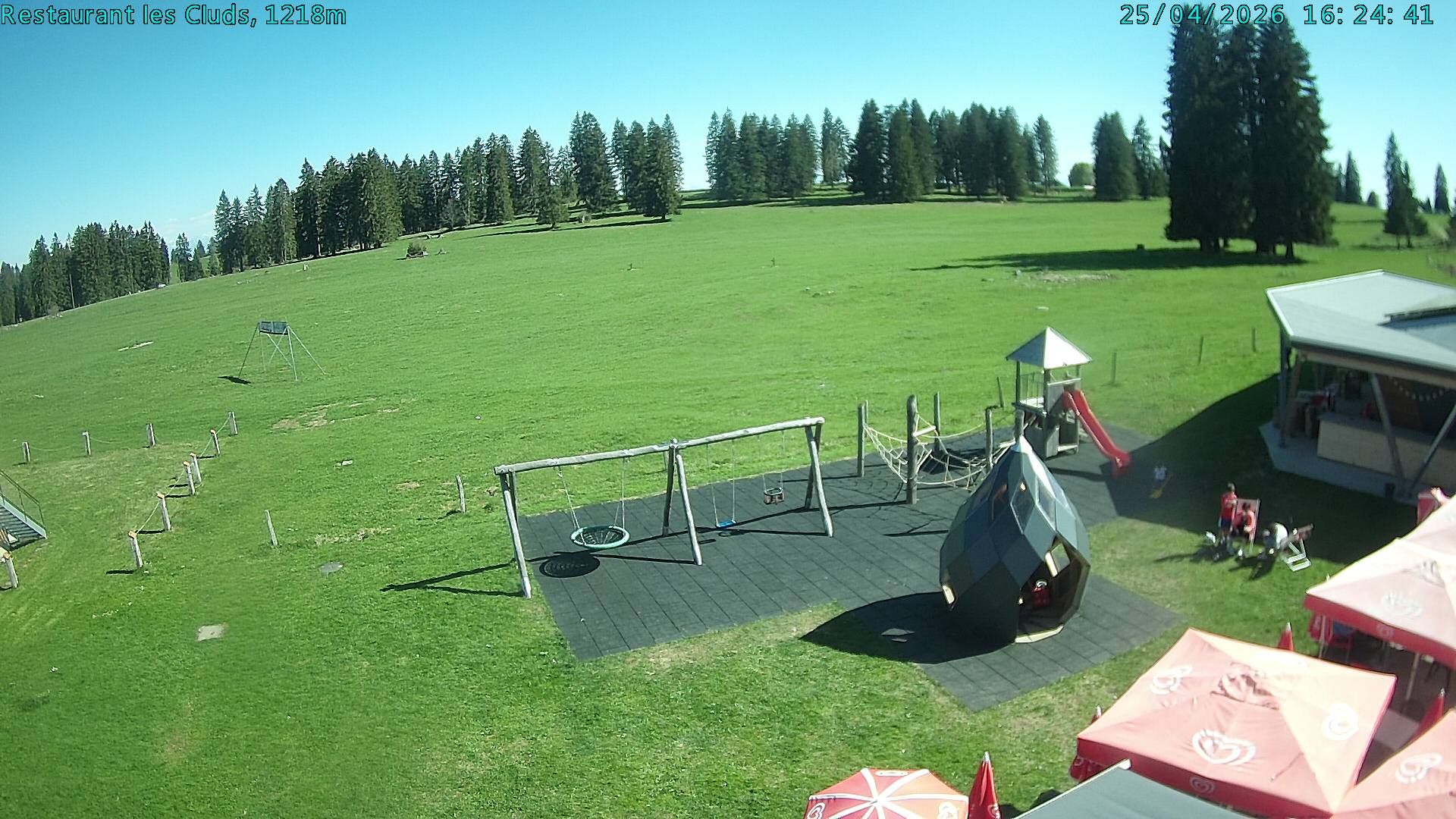 Bullet: Sainte-Croix - Les Rasses - Restaurant des Cluds