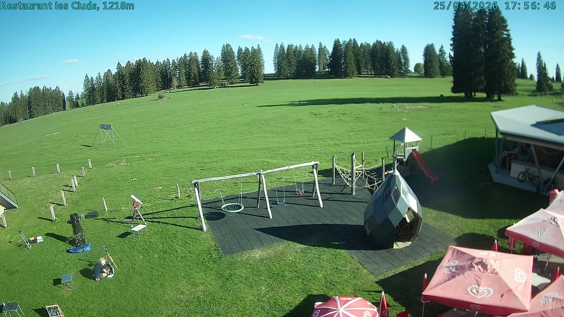 Bullet: Sainte-Croix - Les Rasses - Restaurant des Cluds