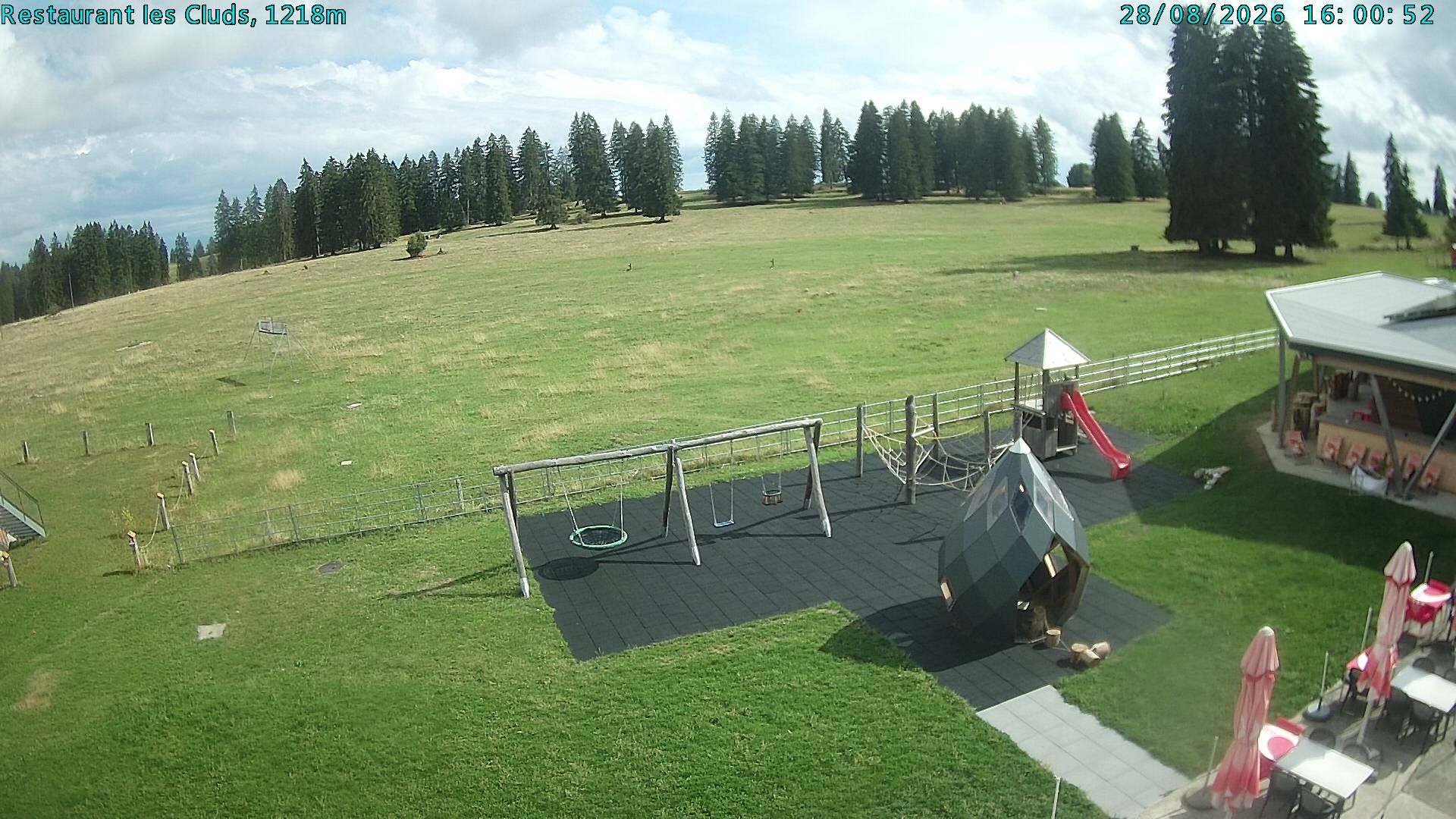 Bullet › Südosten: Restaurant des Cluds - Camping Les Cluds