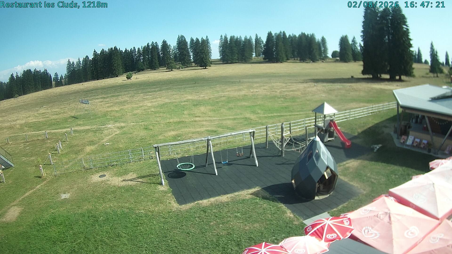 Bullet › Südosten: Restaurant des Cluds - Camping Les Cluds