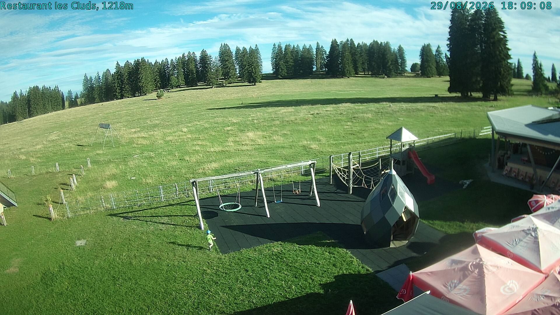 Bullet › Südosten: Restaurant des Cluds - Camping Les Cluds