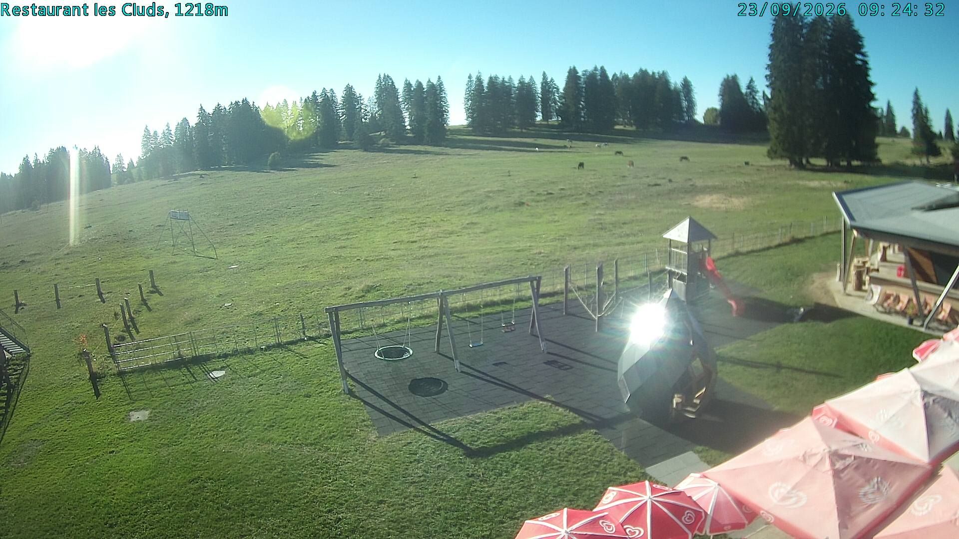 Bullet › Südosten: Restaurant des Cluds - Camping Les Cluds
