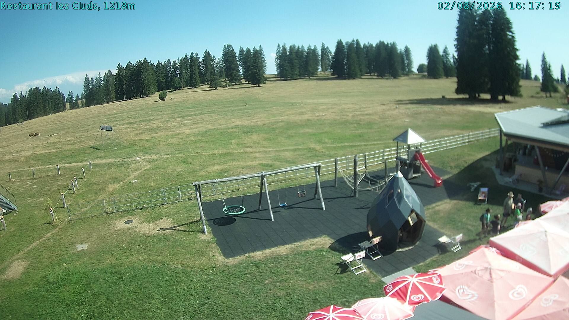 Bullet › Südosten: Restaurant des Cluds - Camping Les Cluds