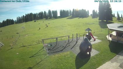 Bullet: Sainte-Croix - Les Rasses - Restaurant des Cluds