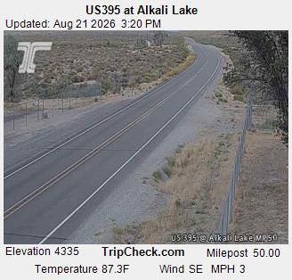 Traffic Cam Paisley: US 395 at Alkali Lake