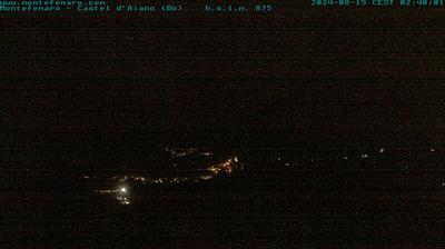 immagine della webcam nei dintorni di Lizzano in Belvedere: webcam Castel d'Aiano