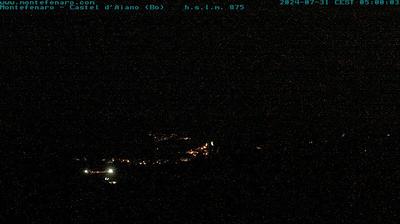 immagine della webcam nei dintorni di Rioveggio: webcam Castel d'Aiano