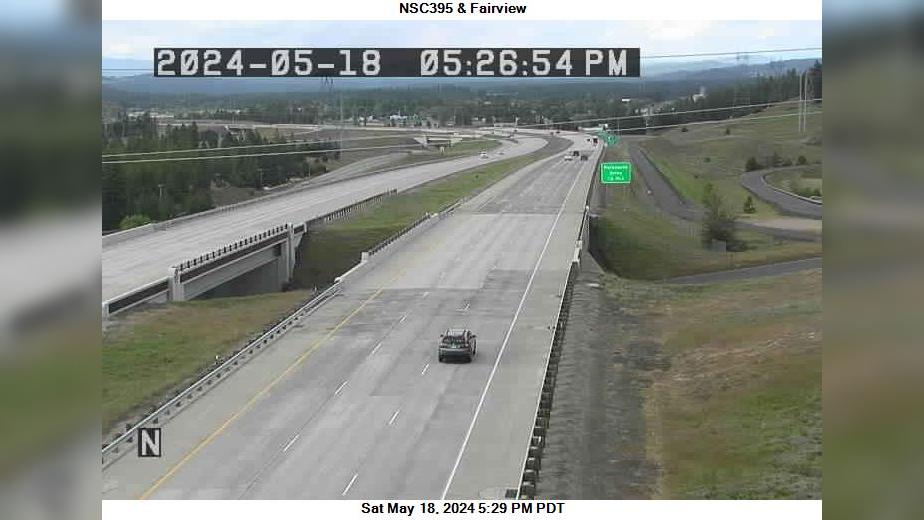 Traffic Cam Mead › North: US 395 NSC at MP 163.4: NSC 395 & Fairview