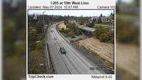 West Linn: I-205 at 10th - Day time