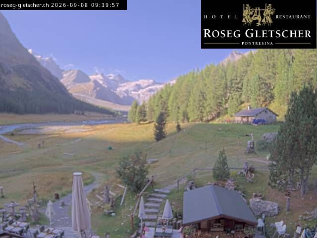 Sankt Moritz › Süden: Hotel Restaurant Roseg Gletscher