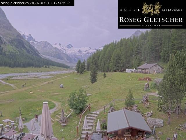Sankt Moritz › Süden: Hotel Restaurant Roseg Gletscher