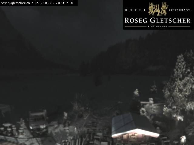 Sankt Moritz › Süden: Hotel Restaurant Roseg Gletscher