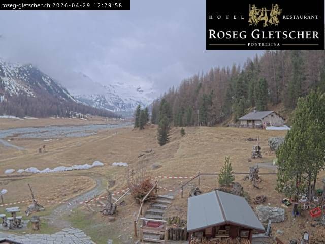 Sankt Moritz › Süden: Hotel Restaurant Roseg Gletscher