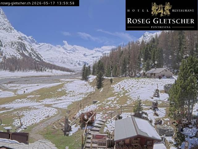 Sankt Moritz › Süden: Hotel Restaurant Roseg Gletscher