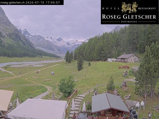 Sankt Moritz › Süden: Hotel Restaurant Roseg Gletscher