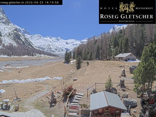 Sankt Moritz › Süden: Hotel Restaurant Roseg Gletscher