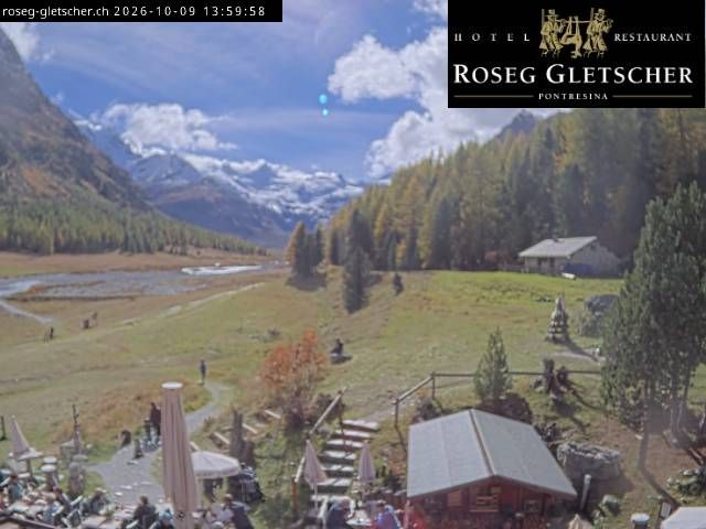 Sankt Moritz › Süden: Hotel Restaurant Roseg Gletscher