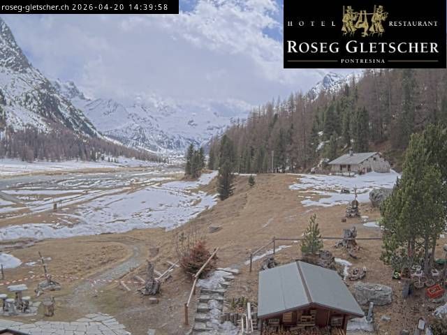 Sankt Moritz › Süden: Hotel Restaurant Roseg Gletscher