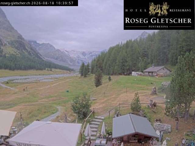 Sankt Moritz › Süden: Hotel Restaurant Roseg Gletscher